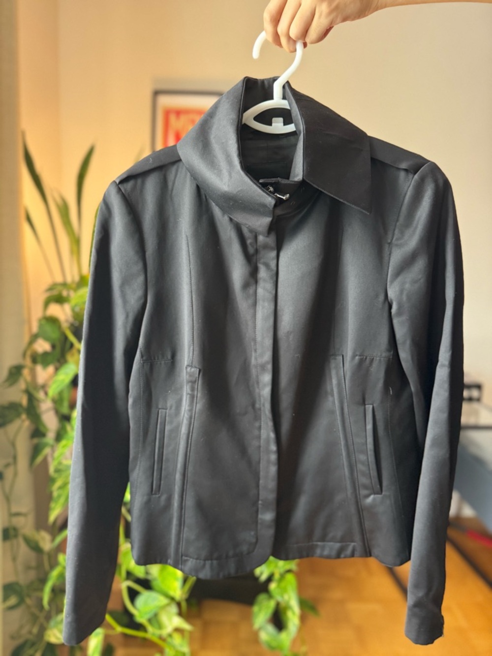 CNC Costume National Black Tailored Women's Jacket
